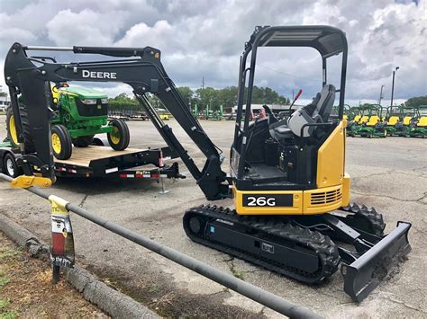 john deere 26g mini excavator weight|john deere 26g new price.